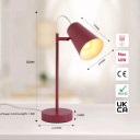 Modern Sleek Cut Cone Desk Lamp