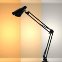 Modern Swing Arm Dimmable LED Desk Lamp