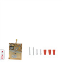 Black Accented White Metal Swing Arm Frustum Wall Light with Pull Down Switch