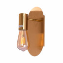 Traditional Gold Metal Minimalist Wall Light