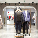 Virmo Side Connected Black Rotatable Cylinder Rod GU10 Spotlight