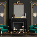 Star Crystal Chandelier Wall Light