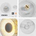 Industrial Chic Halo Wall Sconce Light