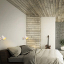 Nordic Sleek Adjustable Modern Tapered Cone Wall Lamp