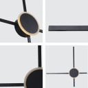 Dual-Function Radiant LED Wall Light or Ceiling Light