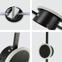 Dual-Function Radiant LED Wall Light or Ceiling Light