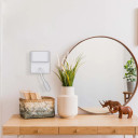 Dual-Source LED Wall Sconce with Adjustable Gooseneck Reading Wall Lamp