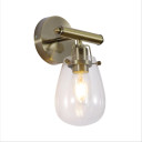 Antique Brass Vintage Industrial Wall Light