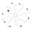 IP44 Warm White Battery Operated Parasol Lights