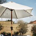 IP44 Warm White Battery Operated Parasol Lights