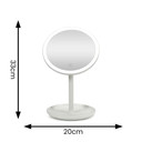 LED Makeup Mirror with Bluetooth Speaker