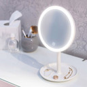 LED Makeup Mirror with Bluetooth Speaker