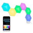 Hexagon RGB LED Wall Light Kit