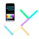 Pack of Six LED DIY Light Bars