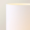 Ceramic Midi Floor Lamp with Cream Shade