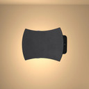 Black Up Down Outdoor Modern LED Wall Light 4000K