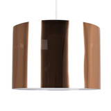 Rolla KD NE Large Pendant Drum Shade Copper (SKU: MS-CLEAR-23353)