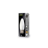 Integral WarmTone Candle Bulb 6W (70W) 1800-2700K 470lm B22 Dimmable 220 deg Beam Angle