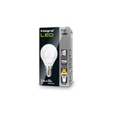 Integral Golf Ball Frosted Bulb 3.4W (30W) 2700K 250lm E14 Non-Dimmable 240 deg Beam Angle