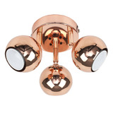 Mini Eyeball 3 Way Spotlight in Copper