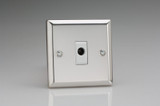 Varilight Mirror Chrome 16A Flex Outlet Plate