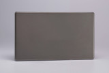 Varilight Pewter Screwless Blank Plate