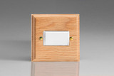 Varilight Oak Kilnwood 10A Fan Isolating Switch (3 Pole)