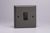 Varilight Graphite 21 20A Double Pole Rocker Switch