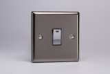 Varilight Pewter 20A Double Pole Chrome Rocker Switch