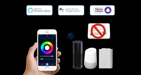 EasiLight 5-in-1 Wi-Fi LED Strip Controller 15A Compatible with Alexa and Google Home and RF Remote EasiLight 5-in-1 Wi-Fi LED Strip Controller 15A Compatible with Alexa and Google Home and RF Remote