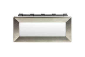 Integral LED Outdoor Recessed Brick Light 3.8W 3000K 180lm IP65 Integral LED Outdoor Recessed Brick Light 3.8W 3000K 180lm IP65