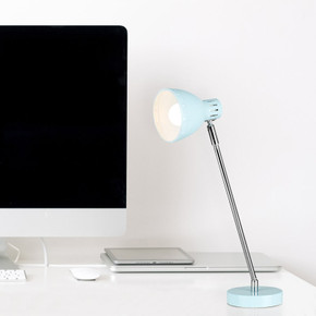 Portishead Desk Lamp Tilt Neck in Duck Egg Blue