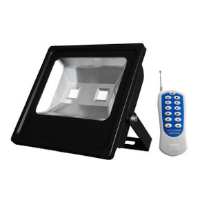 HEXR 20W-100W RGB Colour LED Floodlight With RF Remote