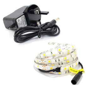 2m Single Colour LED Strip Light Kit (30x5050, 7.2W, 510LM) 2m Single Colour LED Strip Light Kit (30x5050, 7.2W, 510LM)
