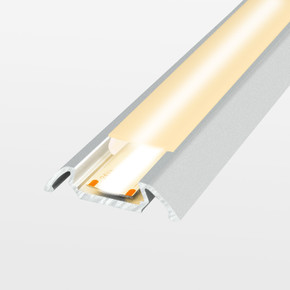 1M Wide Aluminium Profile/Extrusion 30mm x 6mm