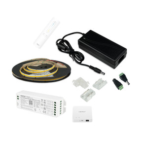 Aon Single Colour 8W Warm White (3000K) Smart COB LED Strip Light Kit