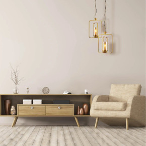 Gold Metal Cage Body Amber Cylinder Glass Kitchen Island Chandelier Pendant Ceiling Light E27 Gold Metal Cage Body Amber Cylinder Glass Kitchen Island Chandelier Pendant Ceiling Light E27