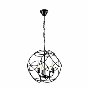 Modern Globe Cage Pendant Chandelier Ceiling Light