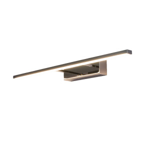 Contemporary Chrome LED Light for Picture Frames & Bathroom Vanity Mirrors