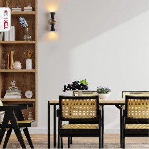 Gold Aluminium Metal Body Black Cone Wall Light