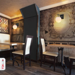 Gold Aluminium Bronze Body Opal White Glass Globe Wall Light E27 Fitting