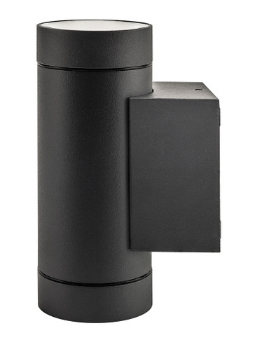 Integral LED Outdoor Versari GU10 Wall Light IP54 designed for 2x max 5W LED GU10