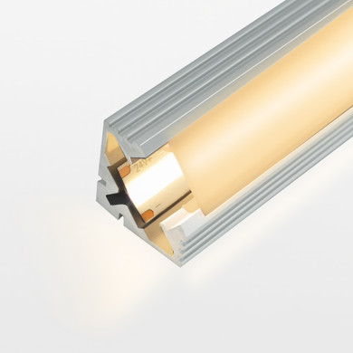 1M SlimPro 45 Degree Aluminium Profile/Extrusion 26mm x 19mm