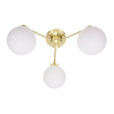 Jonah Ceiling Light 3 Arm in Gold