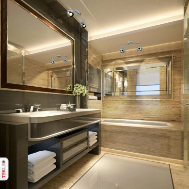 Sphere Rotatable GU10 Spotlight - Chrome