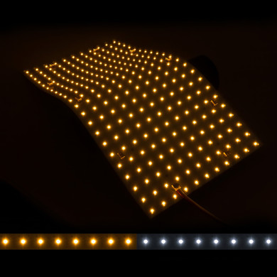 Dual Colour Warm White (3000K)-Cool White (6500K) 40W LED Light Sheet 24V IP20