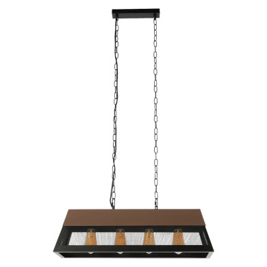 VersaTrend Industrial-Modern Blend Island Chandelier | Mesh & Fence