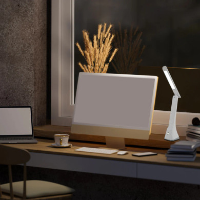 Sleek Foldable LED Desk Lamp with Touch Control