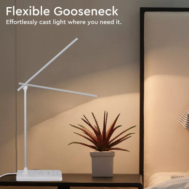 Dimmable and Colour Mode Dingo Desk Light with Wireless Phone Charger