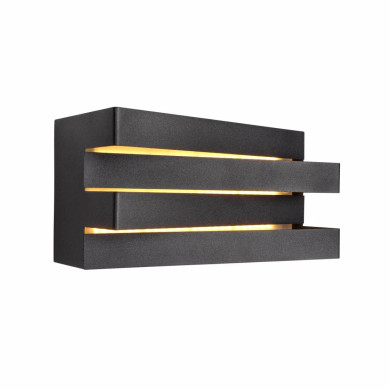 12W Warm White 3000K Integrated LED Metal Wall Light